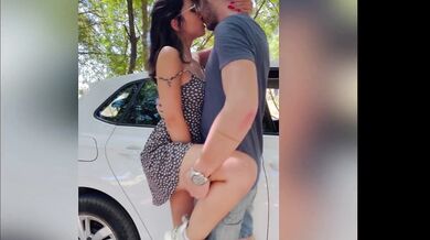 PUBLIC SEXTAPE WITH MOUTH CUMSHOT