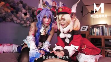 ModelMedia Asia - Genshin Fantacy - Klee x Ganyu