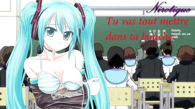 Hasune Miku dans la salle de classe [FR]