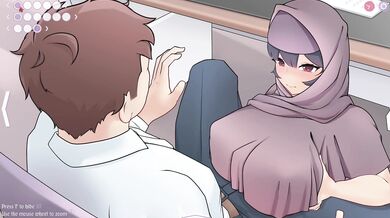 TSUNDERE MILFIN [HENTAI game] huge tit fuck, don't stop when you cum
