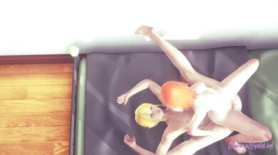 Ben 10 Hentai - POV Gwen Boobjob and fucked by a blode boy