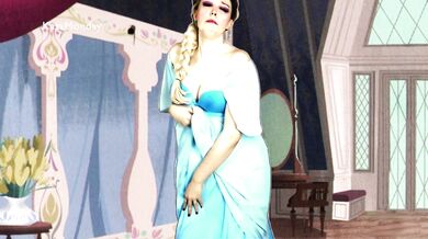 Elsa Melting like the Wicked Witch of the West!