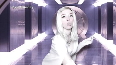 Smoking Emma Frost Blowjob in the X-Mansion