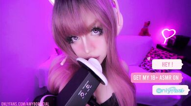 YOUR ROOMATE LICKS YOUR EARS *ASMR Amy B* youtuber, twitch streamer → NSFW videos on Onlyfans ????????