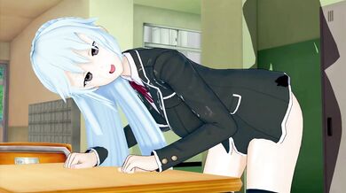 OreGairu Kawasaki Saki(3D HENTAI)