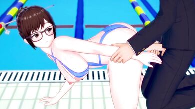 {OVERWATCH} Big Ass Mei Takes Cock {コイカツ!/3D Hentai}