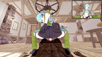 【SINON ASADA】【HENTAI 3D】【POV ONLY COWGIRL POSE】PART 1/2