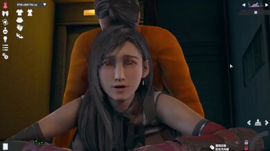 Honey Select 2:Hot sex with Tifa in the alley