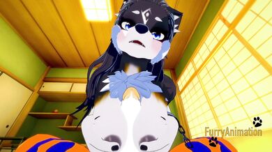 Furry Hentai Zelda Digimon - Wolf Link is fucked by Renamon