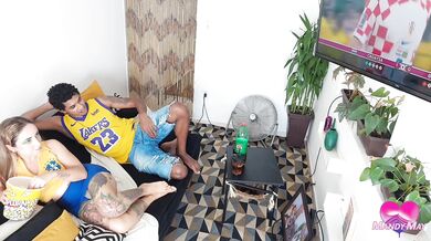 Brazilian loses her ass betting on the Word Cup and wins 2 anal creampie- 0% pussy