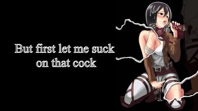 Mikasa Ackerman JOI Hentai
