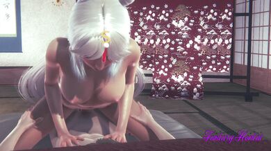 Genshin Impact Hentai - Ninngguang Cawgirl Style