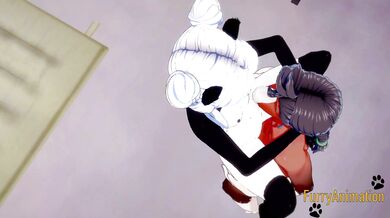 Furry Hentai - Horse and Panda Bear Yiff