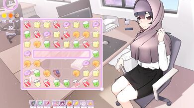 Tsundere Milfin [ HENTAI Game ] Ep.6 my boss is teasing me with her massive tits