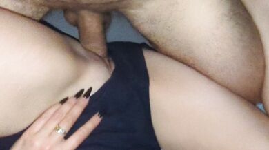 I wake her up with a creampie