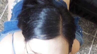 جبتو ليها ????على وجهها ونضاضارها اح وهي تتلحس فيه جاها حلو وبنين????????????????