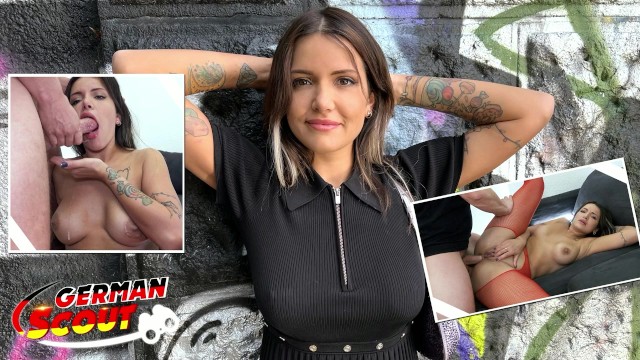 GERMAN SCOUT - First Anal at Pickup Casting for Big Butt Crystal Richi