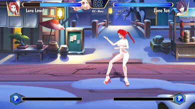 Lara Lewd vs Zone Tan 3d version
