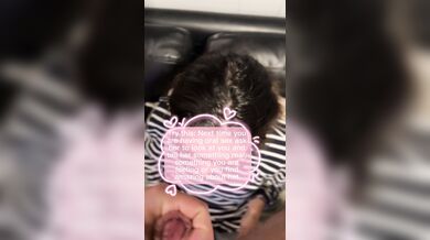 Submissive innocent shy wife blowjob for money