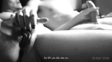 Masturbating each other, talking and having fun (pussy close up)