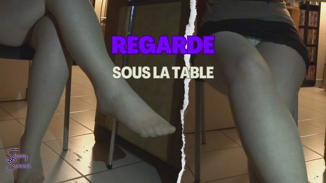 Look under the table