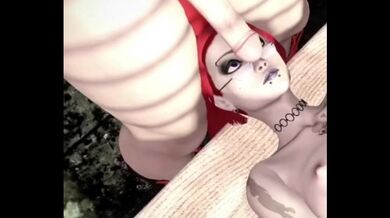 My slutty girlfriend puts his cock in my mouth without my permission (Futa animation) - Jazziuu