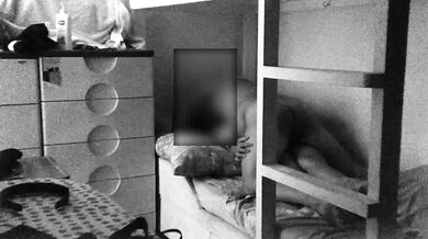 I was supposed to rest at my bestfriend house, but her husband entered by mistake