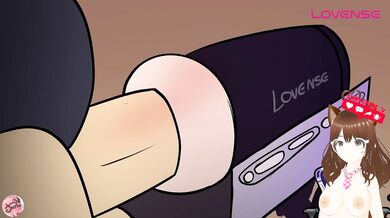 We fuck with sex virtual sex devices and I end up cumming inside her (Furry animation) - Jazziuu