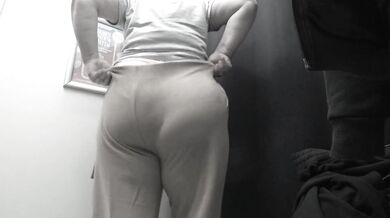 I'm in the fitting room.