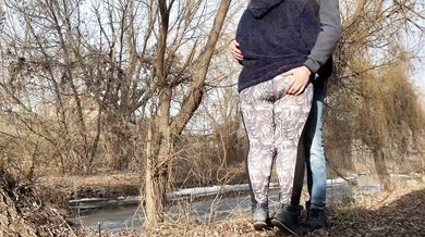 Couple pissing of fat mother-in-law and lustful son-in-law