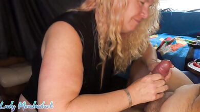 Loving MILF wrecks his cock with relentless EDGING for OVER AN HOUR