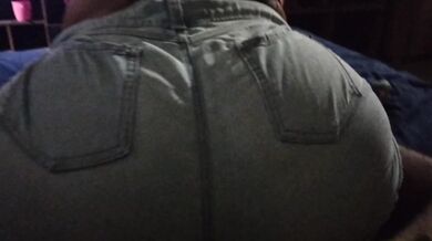 Joven con lencería amateur