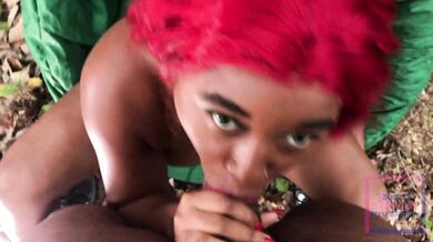 Nina Rivera cosplay BJ outside / Subscribe NOW to see