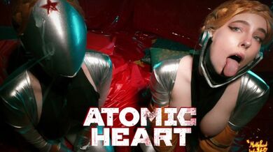 Atomic Heart ! Threesome with ballerinas ! Femdom - MollyRedWolf