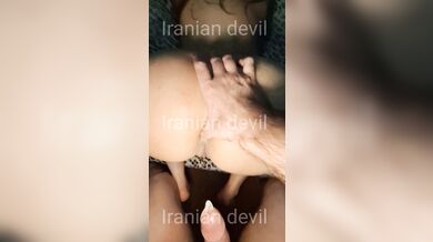 Sex with Iranian horny girl in valentine شوهرم وقتی خونه نبود کادوی ولنتاین دوست پسرمو دادم ایرانی