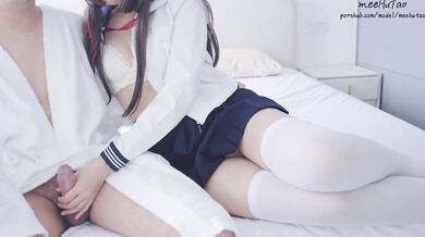 Beautiful girl in uniform gets fucked hard after school