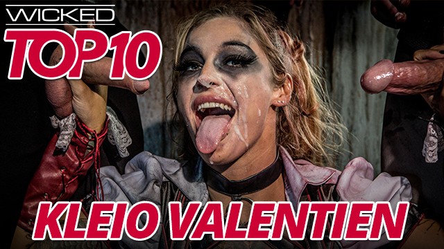 Wicked - Top 10 Kleio Valenting Videos - Blonde Inked Babe Rides And Fucks Big Dicks