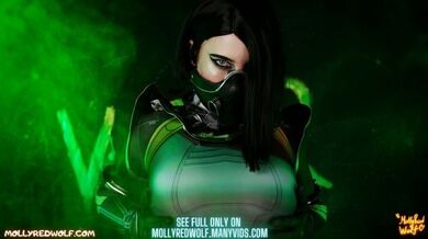 Valorant.Viper fuck her teammate. Pegging, femdom - MollyRedWolf