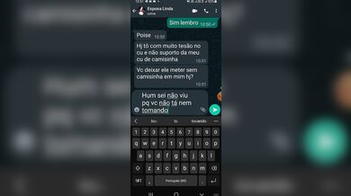 Esposa explorando pro corno deixar ela ir para o motel com o comedor, safada tá com o cu piscando