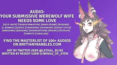 Audio: Your Submissive Werewolf Wife Needs Some Love