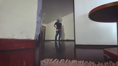 Fucking her brother-in-law and drinking cum.