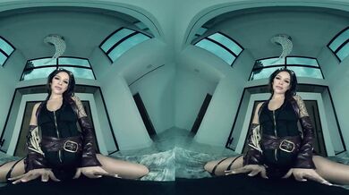 Busty April Olsen As SUCKER PUNCH BLONDIE Wants You Very Deep VR Porn