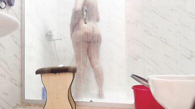 Please she took a bath then put on the underwear she bought for the casting and stood ready to fuck