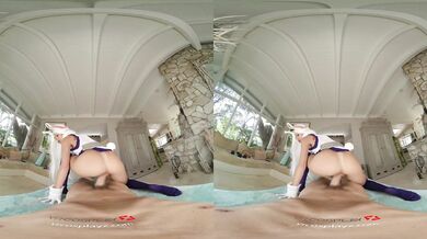 Asian Babe Vina Sky As MY HERO ACADEMIA MIRKO Wants Your Thick Dick VR Porn