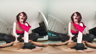 Busty Redhead Maddy May As RWBY RUBY Gets Your Dick VR Porn