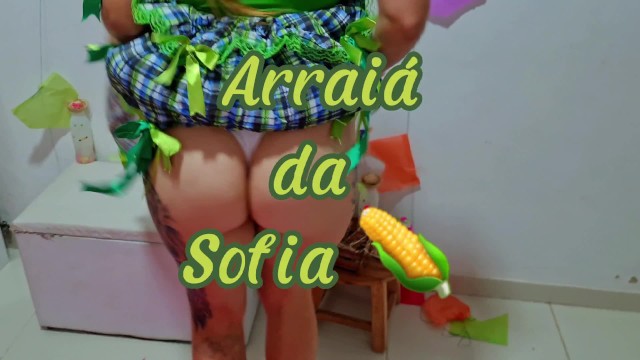 Caipira rabuda comandando a sua punheta guiada, JOI pedindo gozada na boca