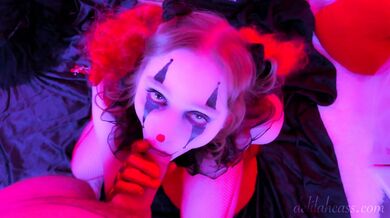 Kinky Clown Blowjob and Facial