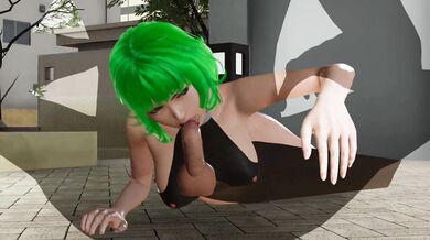 One punch man: Tatsumaki vs psycho