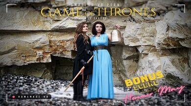 Busty YARA GREYJOY Having Lesbian Sex In GAME OF THRONES XXX VR Porn