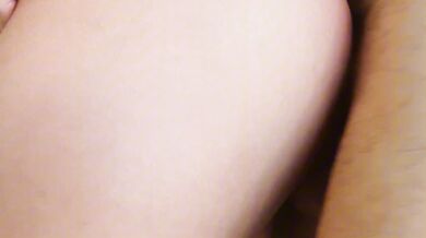 She was very horny in the ass and I had to fuck her standing up, hard until she pissed herself all o